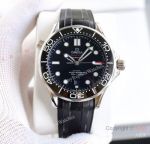 Swiss Copy Omega Seamaster Diver 300m Clone 8800 Watch Black Rubber Strap